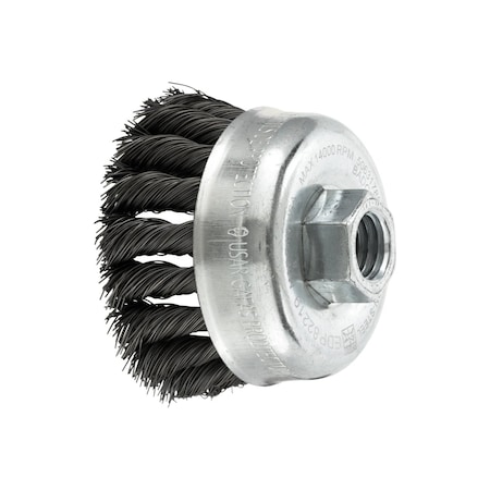 Pferd Knot Cup, .014CS Wire, 2-3/4 82219P